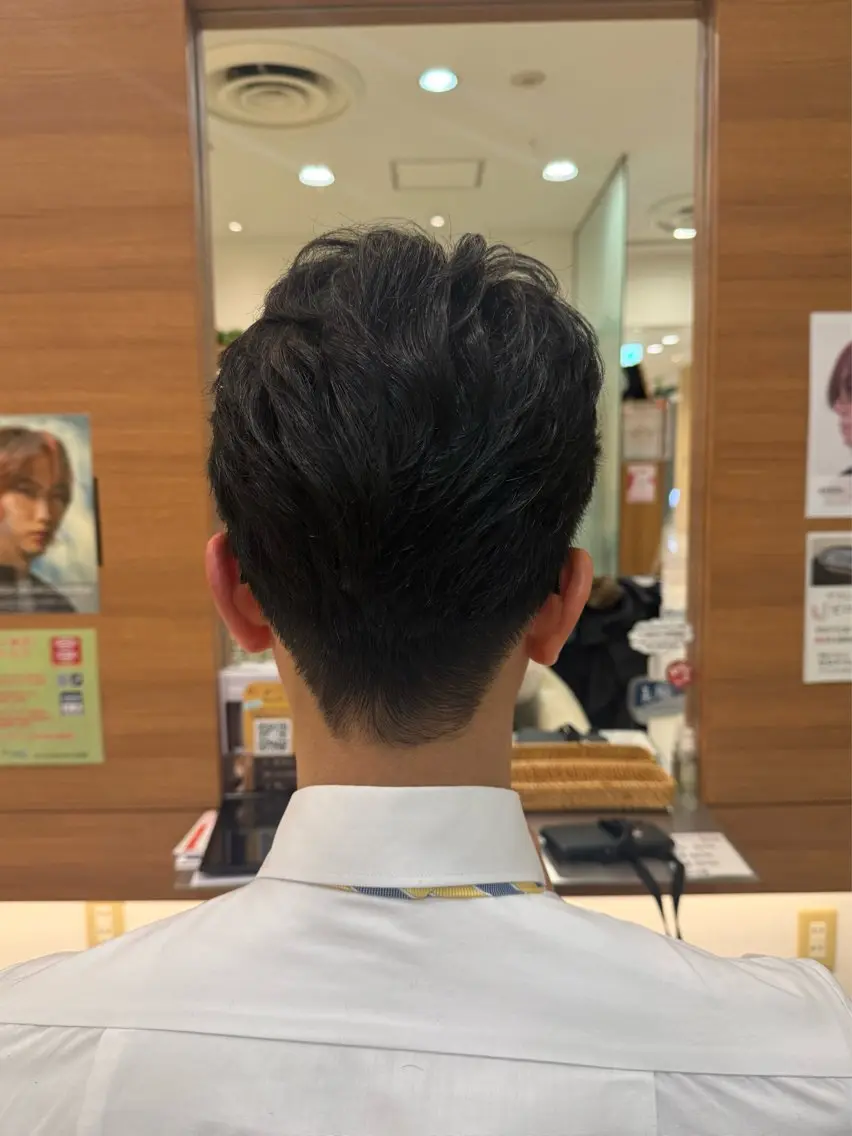 メンズ メンズパーマ かほ /ナチュラルカラーのヘアスタイル