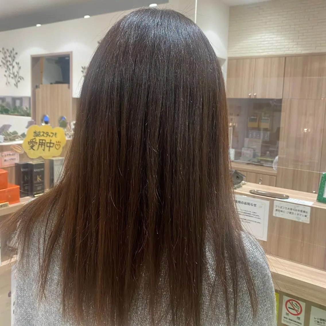 🦋ブリーチなしおしゃれ染🦋ファッションカラー💜の写真