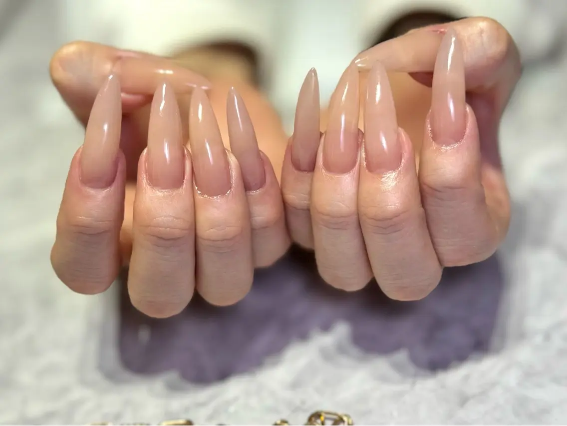 ネイル ロングネイル ハンドネイル Mnailsalon フィルイン対応サロンのネイルデザイン