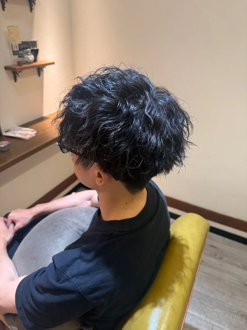 パーマ 木元 恵実のヘアスタイル
