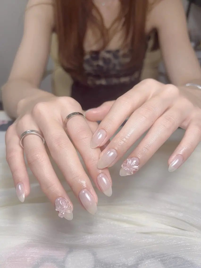 ネイル ハンドネイル 🎀Pink ピンク🎀のネイルデザイン