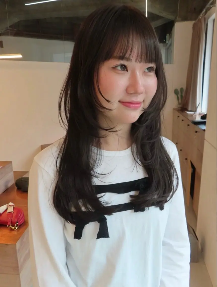 ロング カット anri🐏/大阪/ レイヤーカットのヘアスタイル