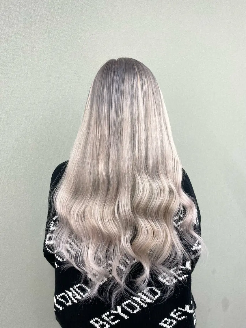 ロング ヘアカラー エクステ 🦋プルエクステ ARISA🦋のヘアスタイル