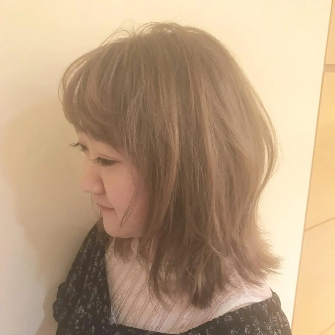 ミディアム カラー パーマ ヘアアレンジ メンズパーマの巨匠 鈴木純のヘアスタイル