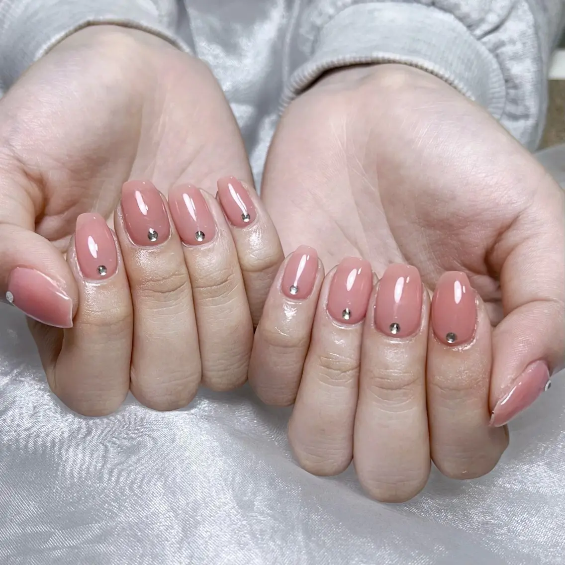 メンズ ネイル メンズ韓国風 アートネイル オーロラネイル ガーリー キラキラネイル ハンドネイル Nail salon 木にいるのネイルデザイン