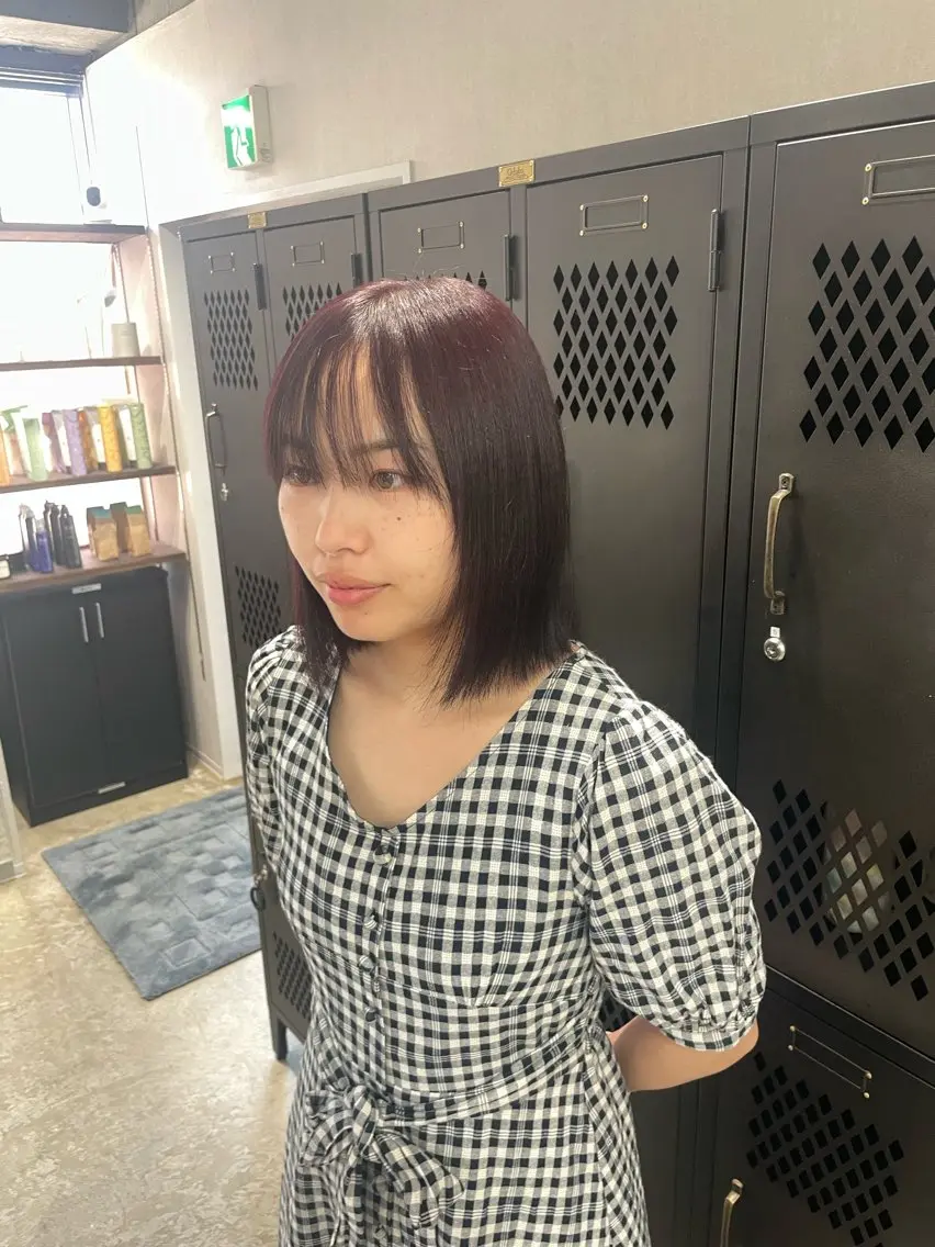 ミディアム カラー ヘアカラー ニュアンスカラー/ 🫧レミ(坊主)のヘアスタイル