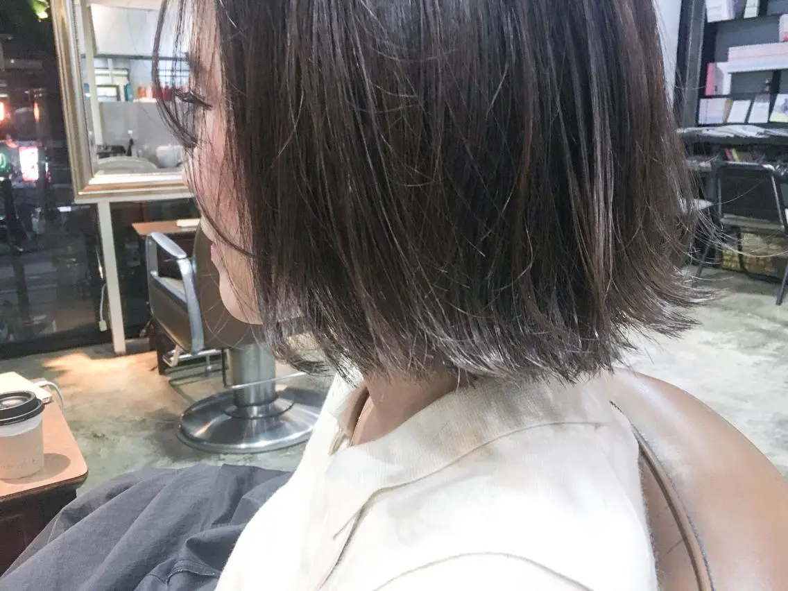 ショート カラー ハイライトカラー ハイライト 北條 優輝のヘアスタイル