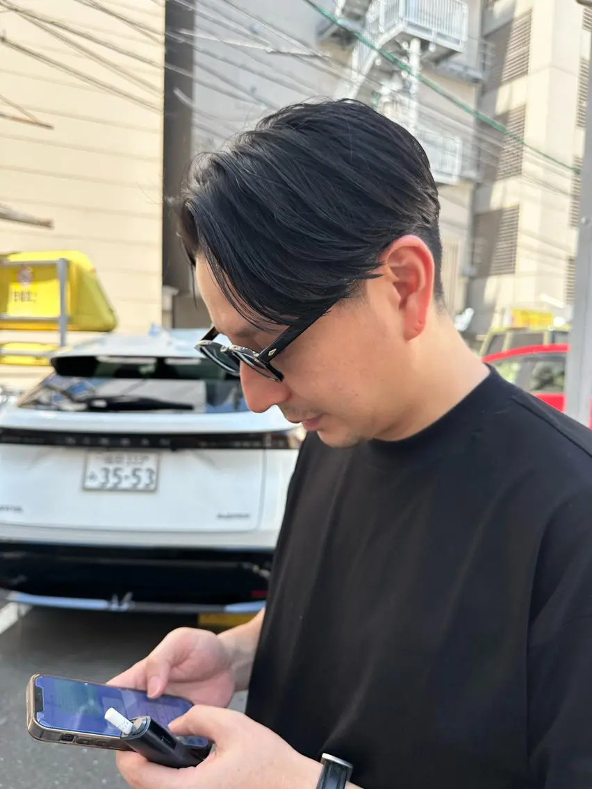 メンズ カット 八谷 将平のヘアスタイル