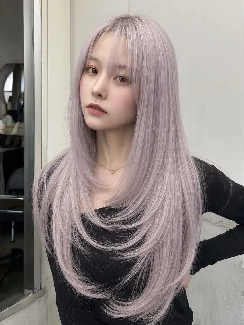 カラー ベージュカラー ブリーチ ケアブリーチ ケアカラー 透明感カラー 韓国風|透明感 🥣 ͗ ͗rionのヘアスタイル