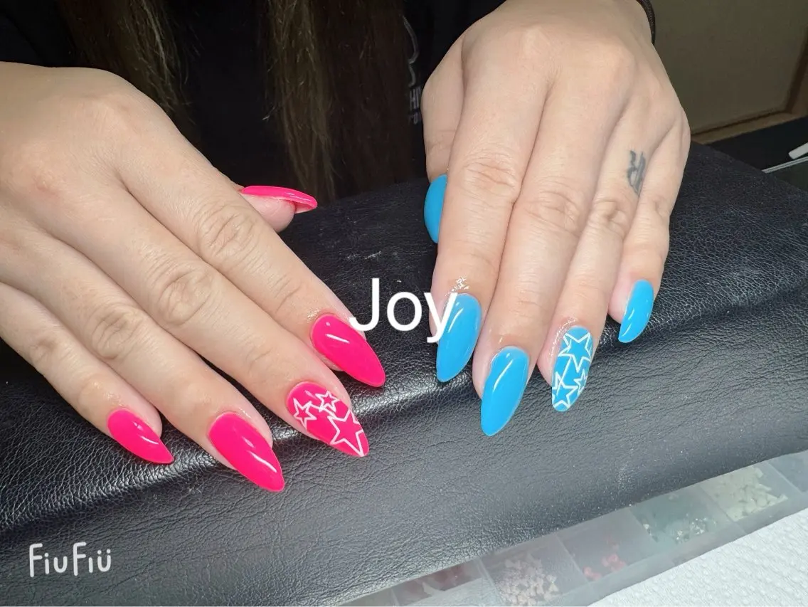 ネイル 長さ出し Nail Salon JOYのネイルデザイン
