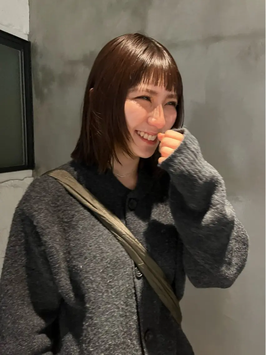 ミディアム bob リョウタのヘアスタイル