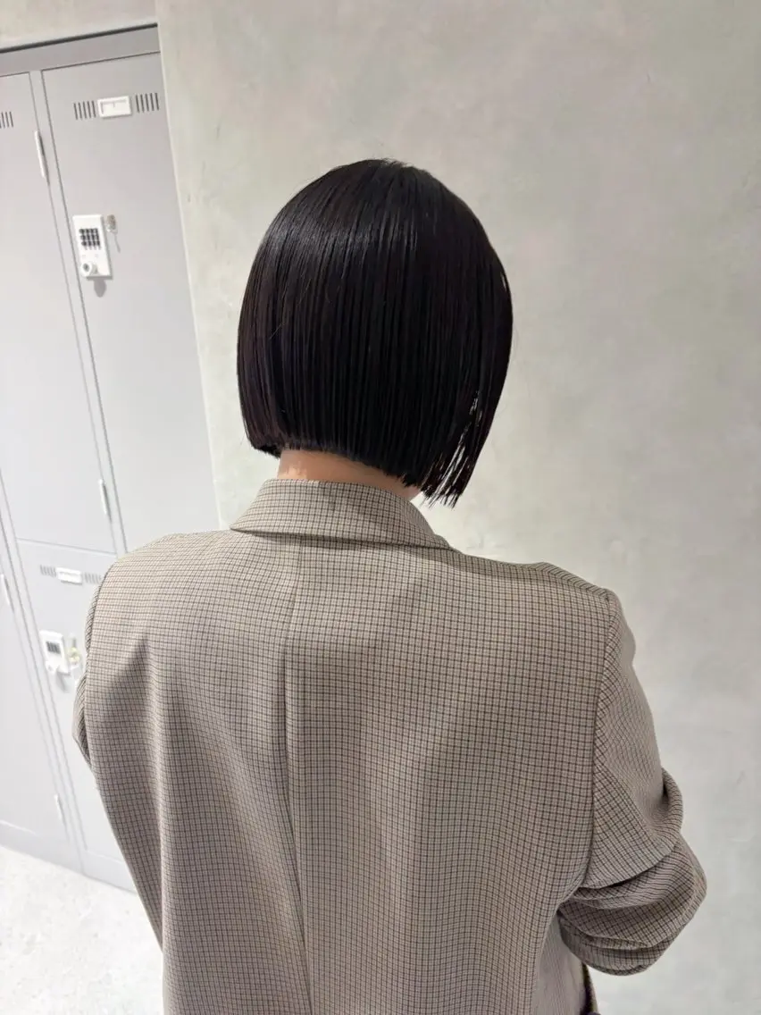 ショート ボブ カット トリートメント 大久保 愛のヘアスタイル