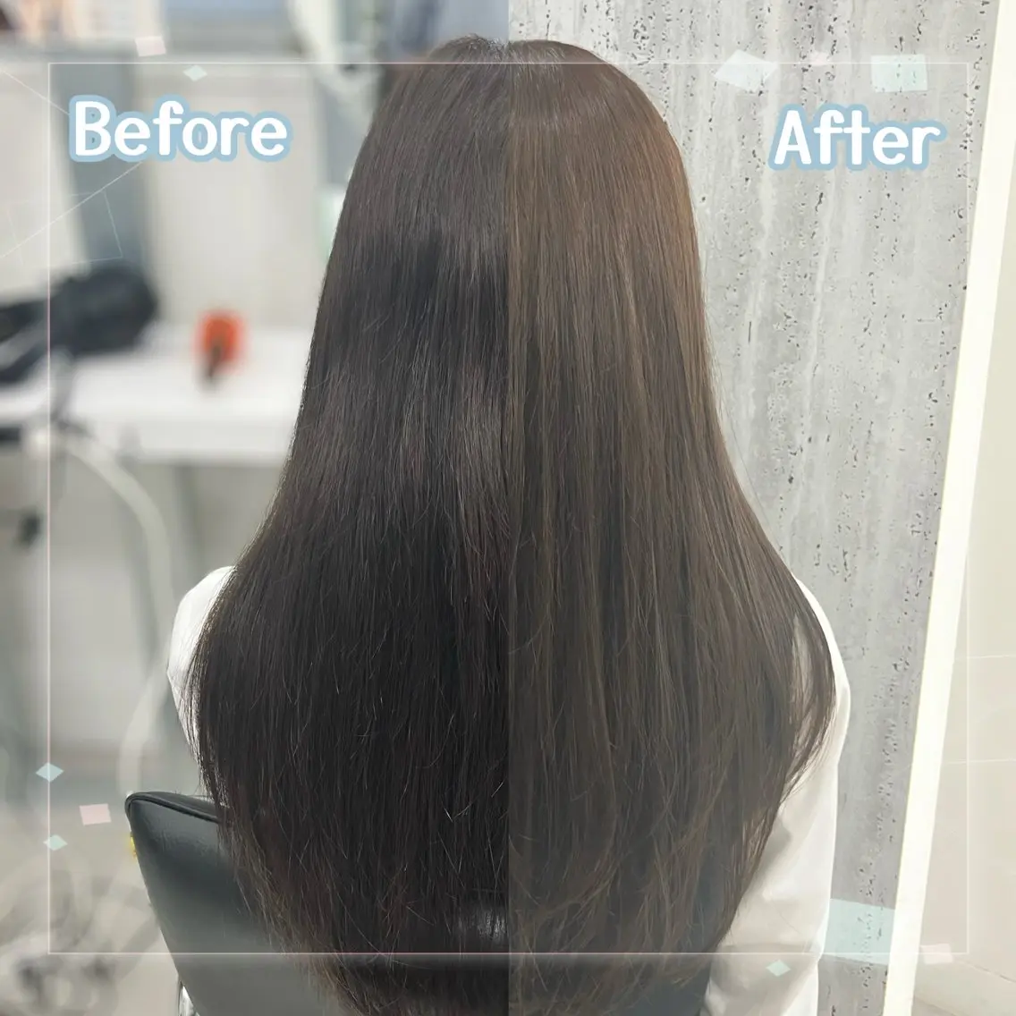 カラー 透明感カラー グレージュ 熊谷 ひなたのヘアスタイル