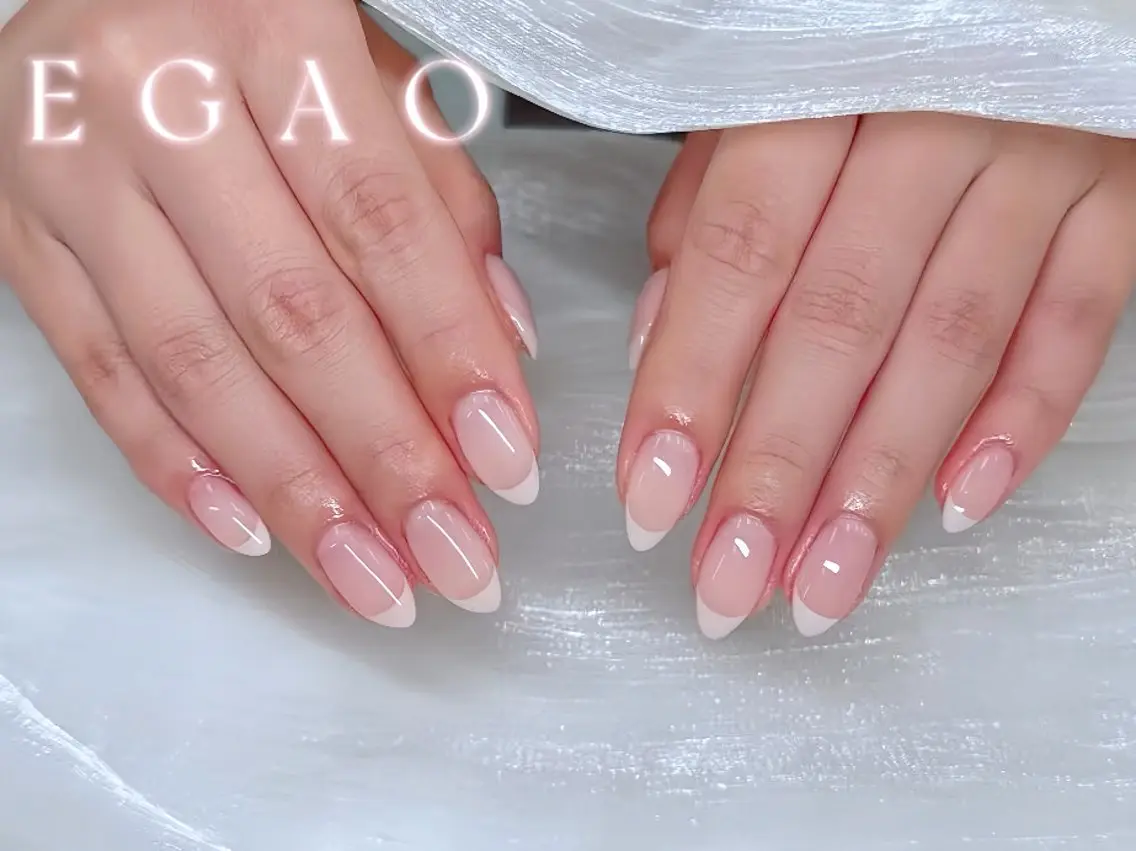 ネイル 長さ出し ジェルネイル 韓国ネイル マグネットネイル 持ち込み EGAO NAIL 錦糸町店のネイルデザイン