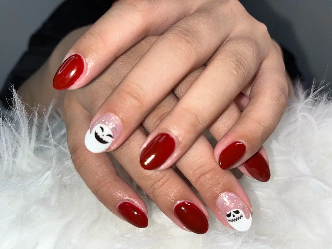 ネイル フットネイル マグネットネイル ニュアンスネイル ワンカラーネイル シンプルネイル ハンドネイル プライベートサロン N's Nailのネイルデザイン