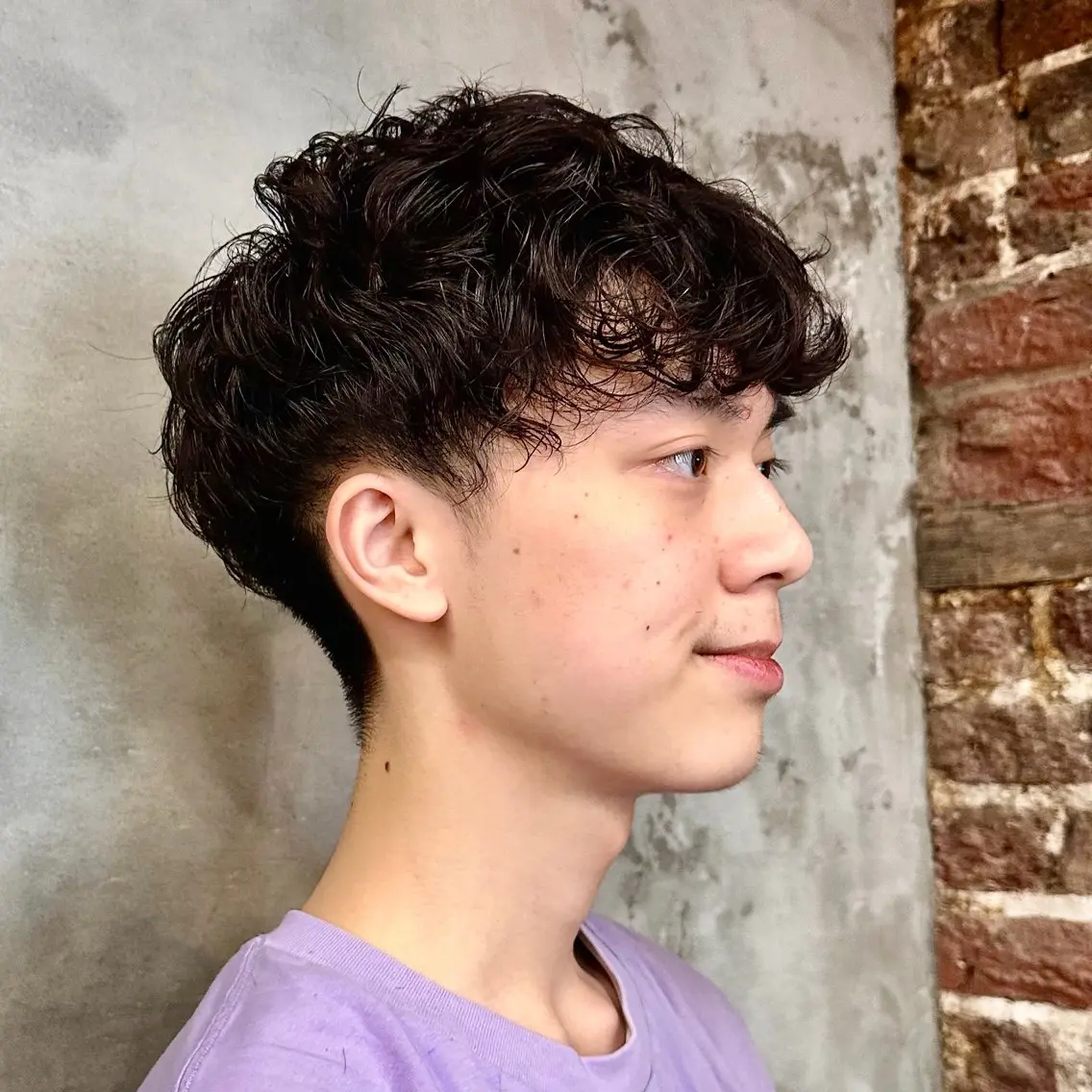 『For Men👨✨』　メンズカット＋ナチュラルパーマ＋マッサージシャンプーの写真