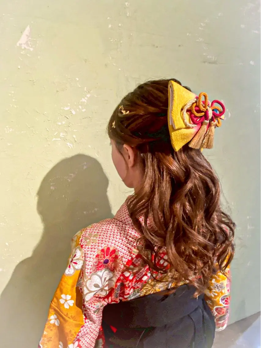 ヘアアレンジ hair make もりした　ゆうのヘアスタイル