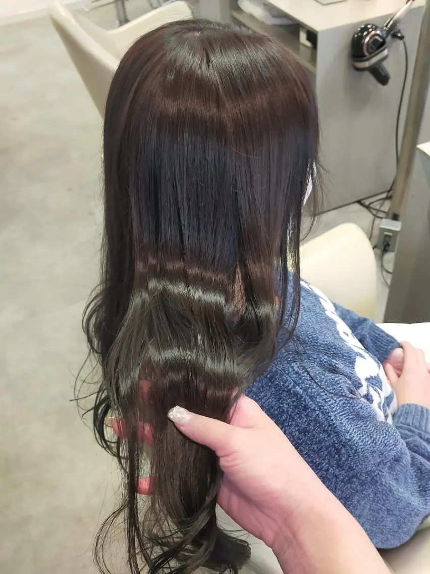 カラー ヘアカラー トリートメント SiLO 🎀 𝕂𝕒𝕟𝕟𝕒のヘアスタイル