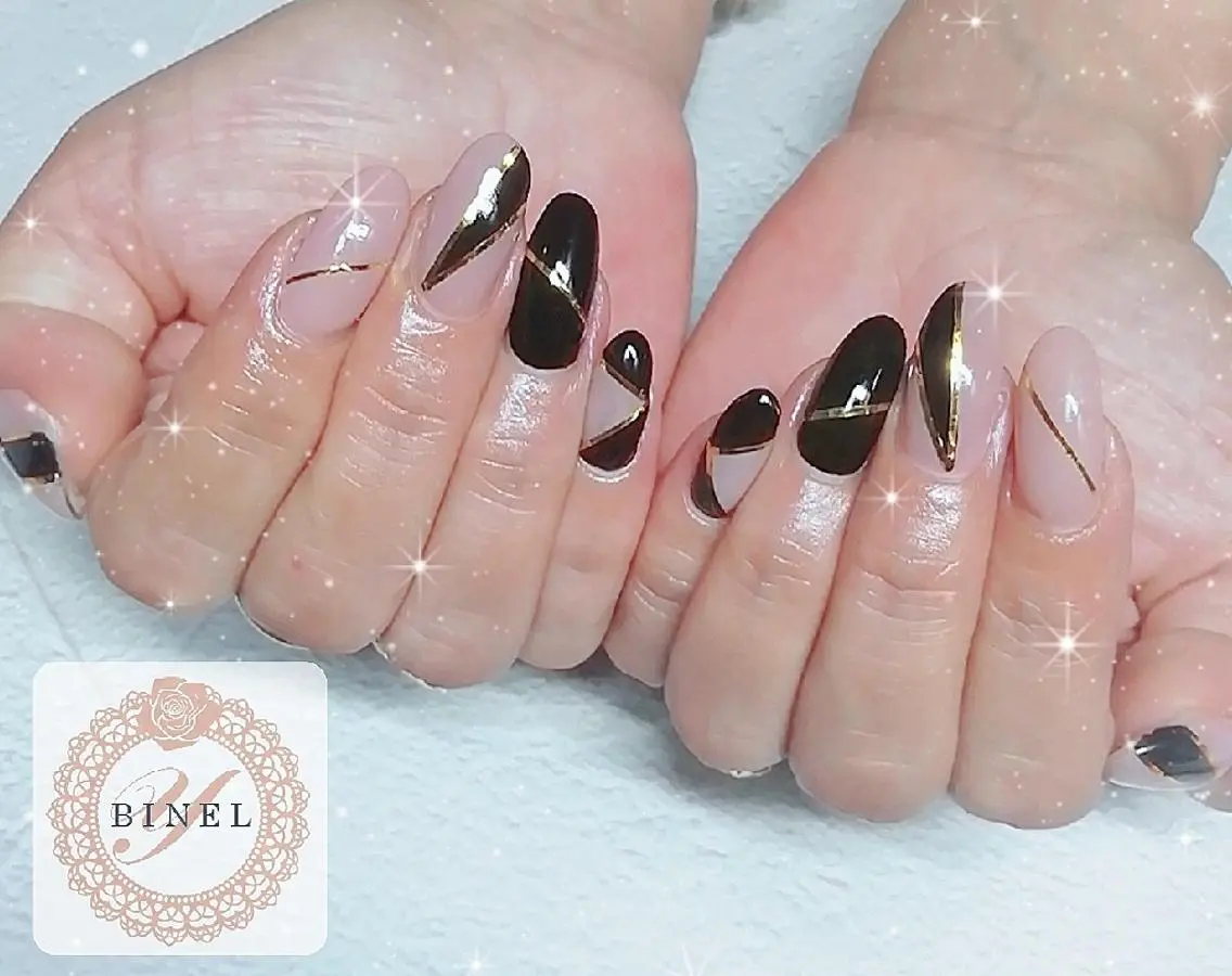 ネイル 持ち込み ハンドネイル Nail Salon Y.BINELのネイルデザイン