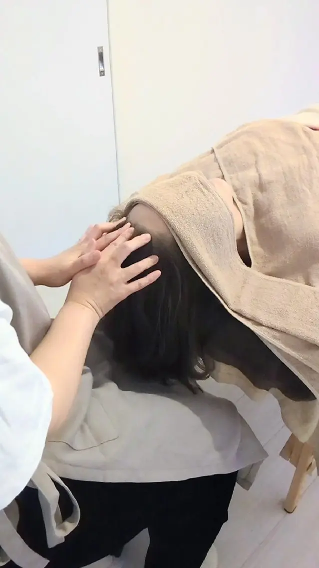 【Standard】とろけるアロマドライヘッドスパの写真