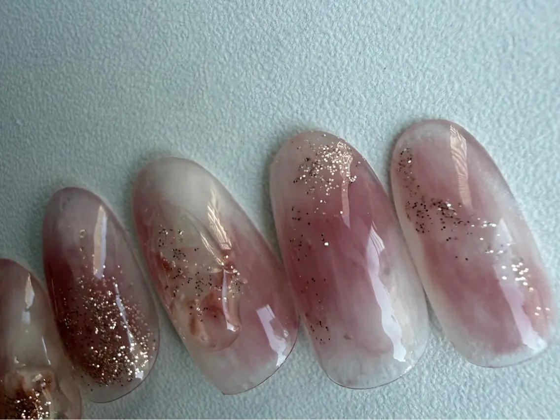 ネイル ハンドネイル Nail salon SeaMu Rumiのネイルデザイン