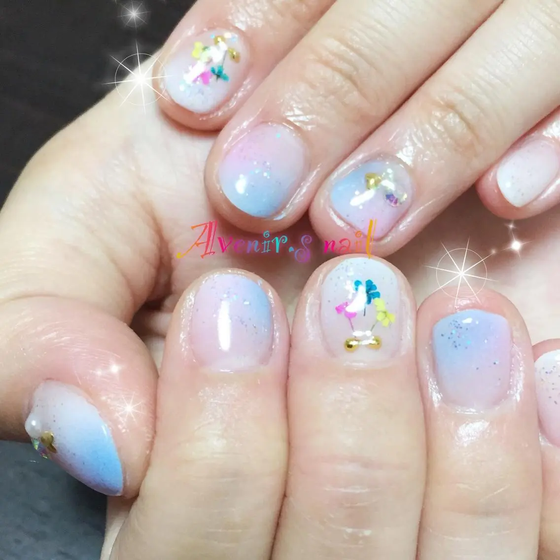 ネイル ジェルネイル Home Salon Avenir.のネイルデザイン