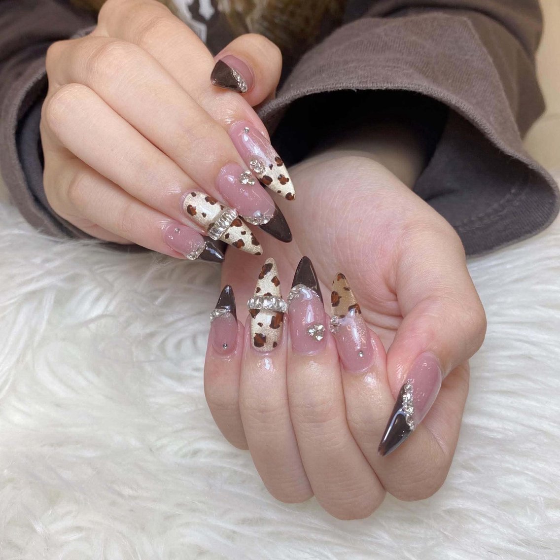 ネイル ハンドネイル ANH ゴテゴテ ネイルスタジオのネイルデザイン