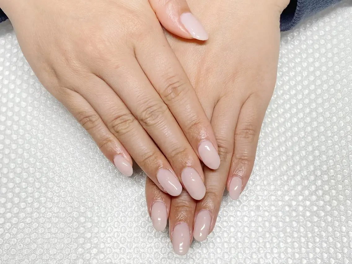 ネイル ワンカラーネイル Twineight. Tsuka🩵のネイルデザイン