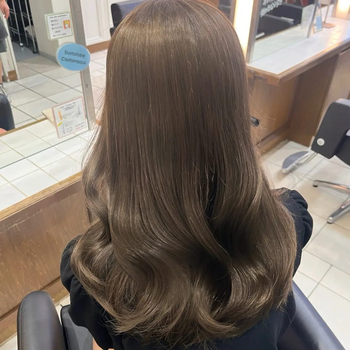 【平日限定🌈】韓国風ツヤカラー💖➕髪質改善💎quickトリートメントの写真