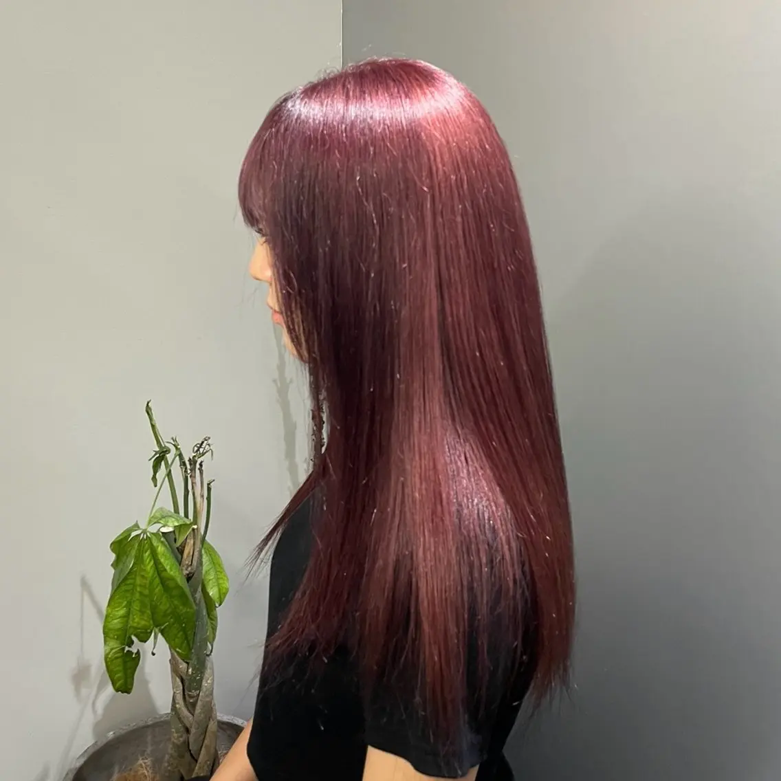 ロング カラー ヘアアレンジ fifth 石川 凪のヘアスタイル