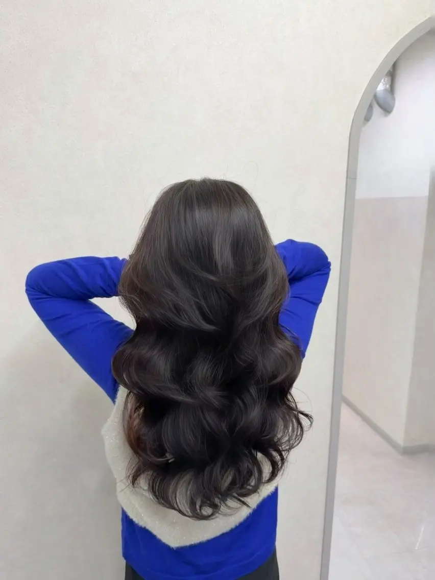 ロング パーマ カット パーマ 高橋 竜也のヘアスタイル