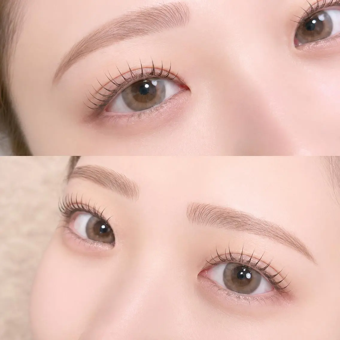【平日限定】選べるOP1つ無料☆まつ毛パーマ+眉WAX 垢抜けSETの写真