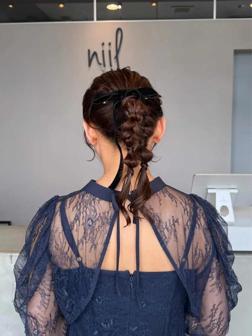 ヘアアレンジ Yuika /niilのヘアスタイル