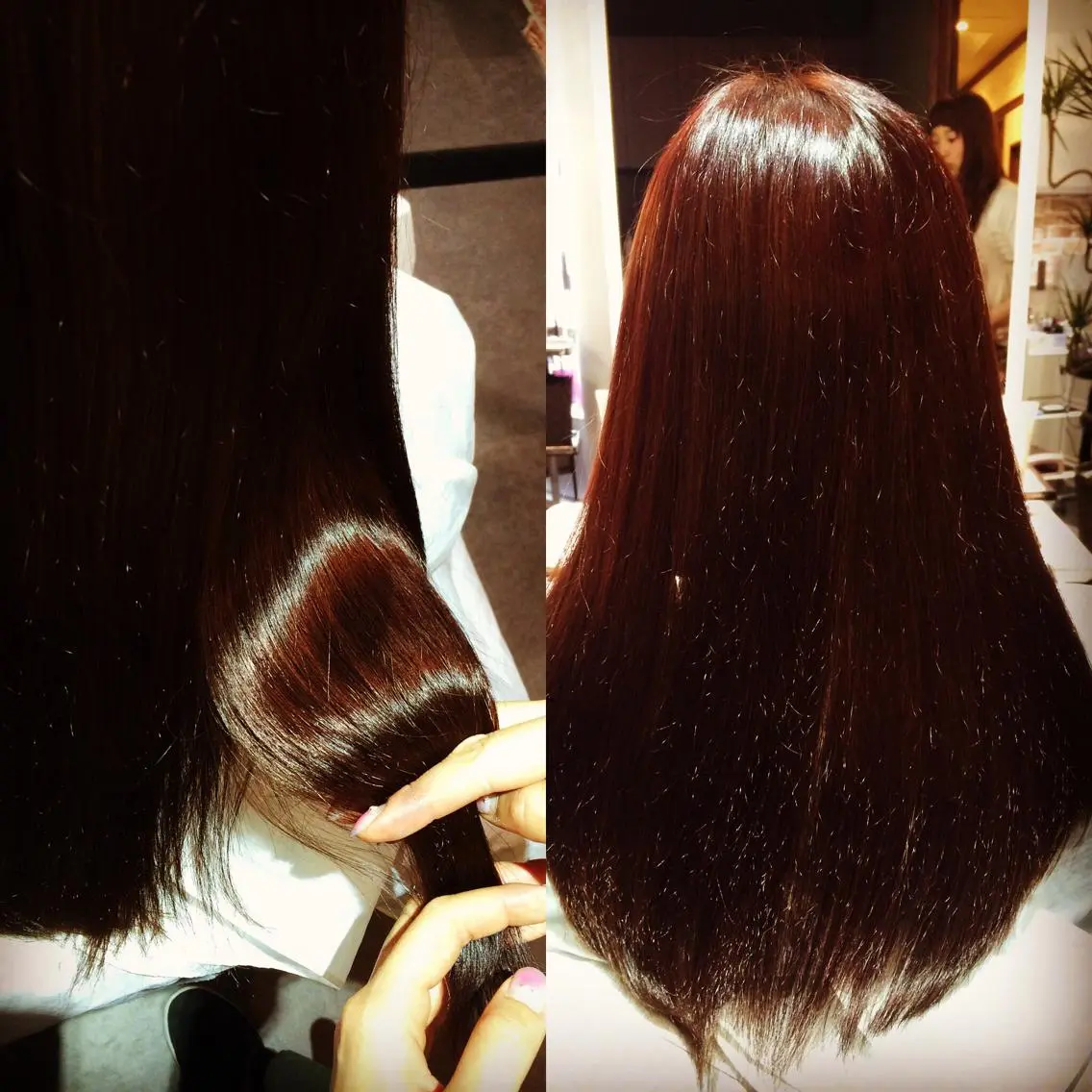 ロング CHAINON 近鉄奈良店のヘアスタイル