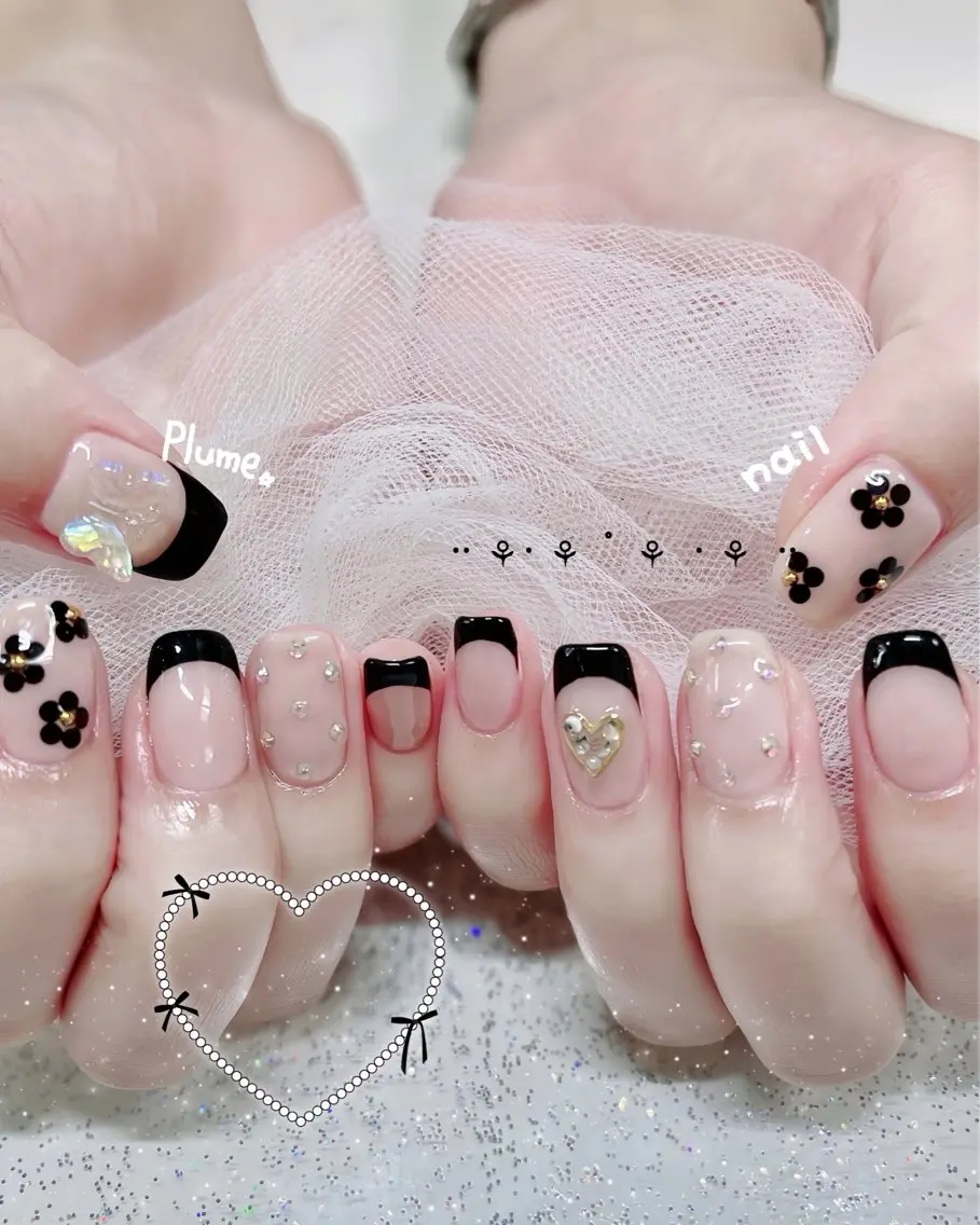 ネイル ハンドネイル plume nail ☆韓国ネイルのネイルデザイン