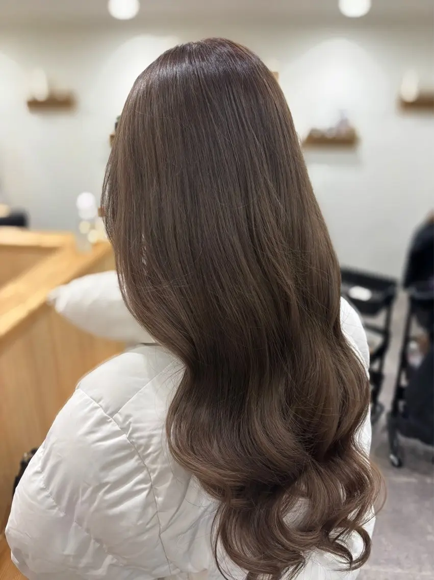ロング カラー カット ヘアカラー トリートメント (kakko) ayumiのヘアスタイル