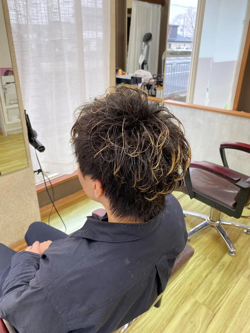 カラー メンズ Ryo 🌀のヘアスタイル