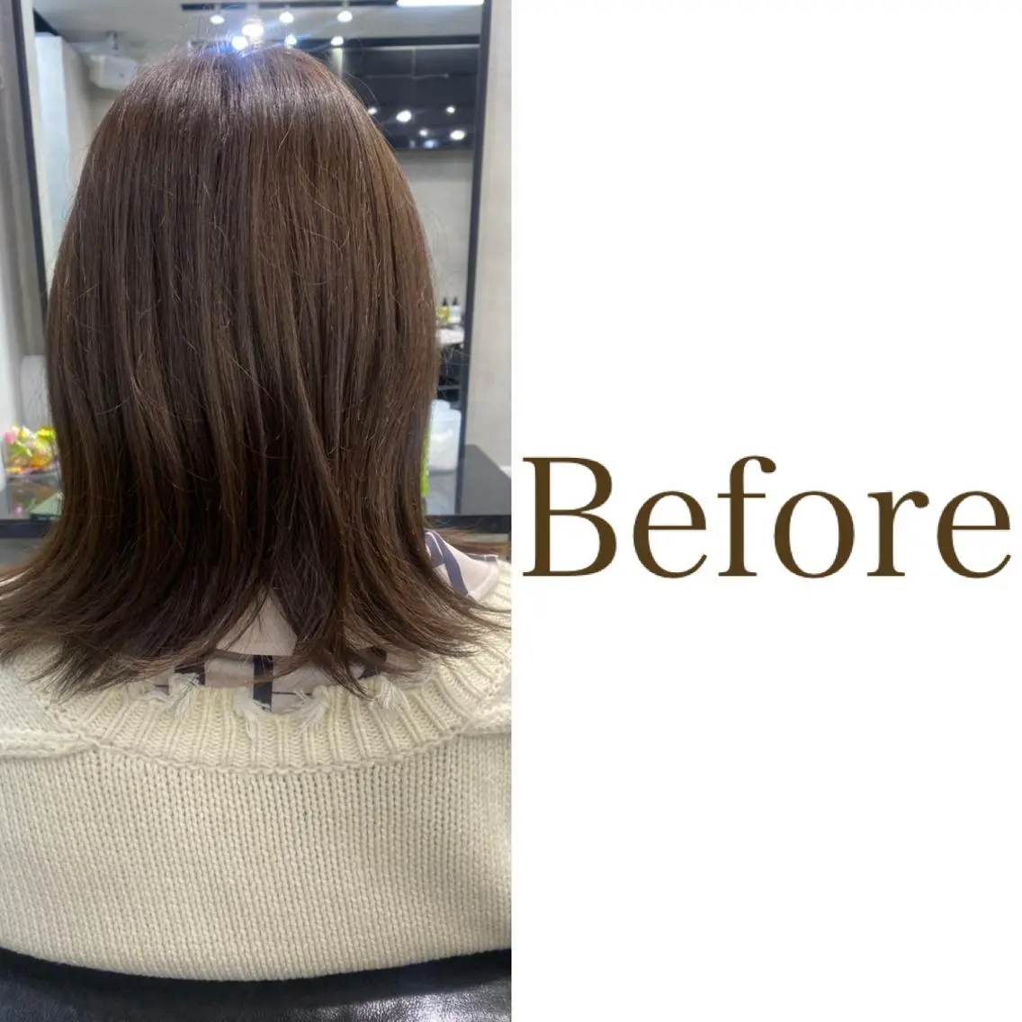 セミロング カラー ヘアアレンジ FAAM Tsuneのヘアスタイル