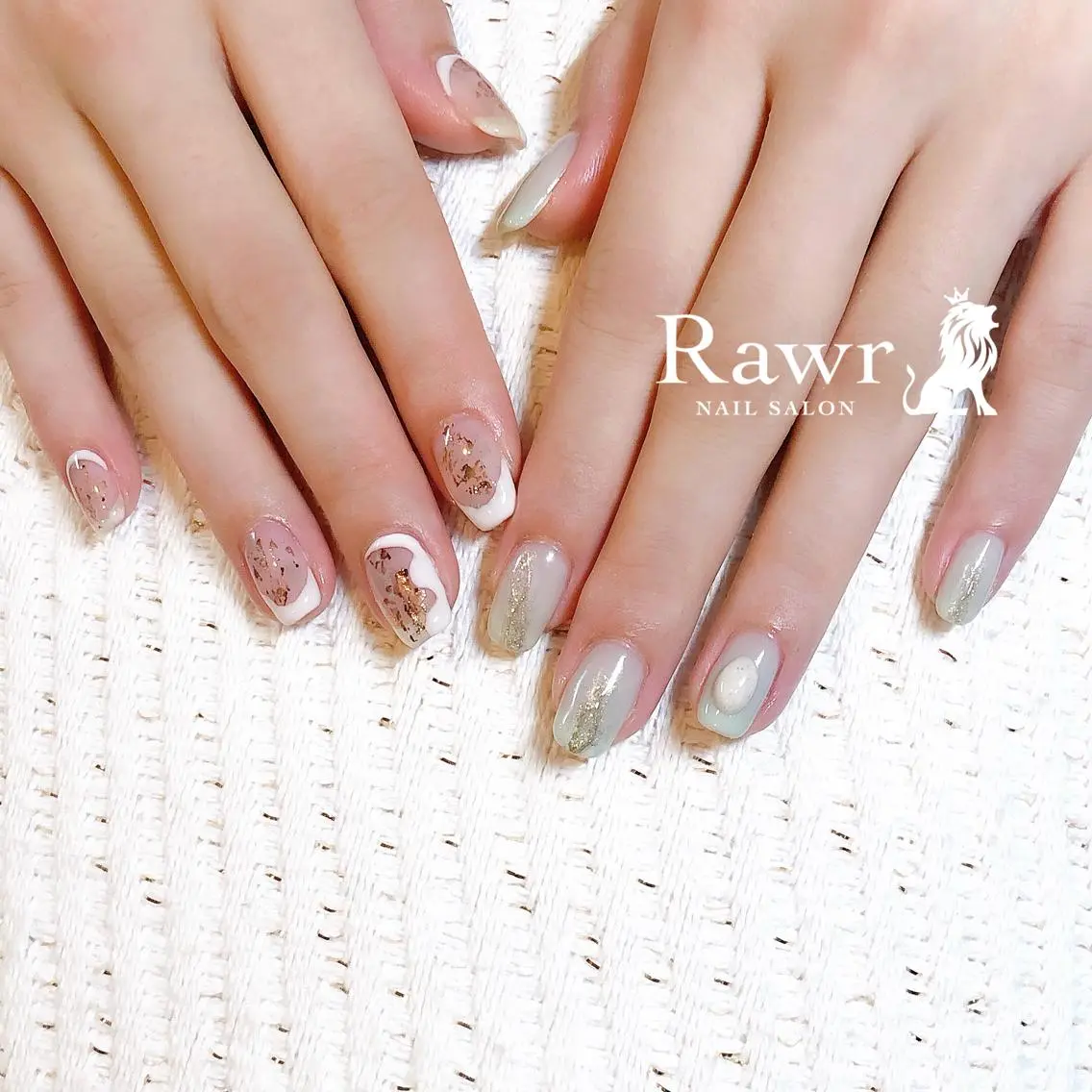 ネイル ハンドネイル Rawr / saoriのネイルデザイン
