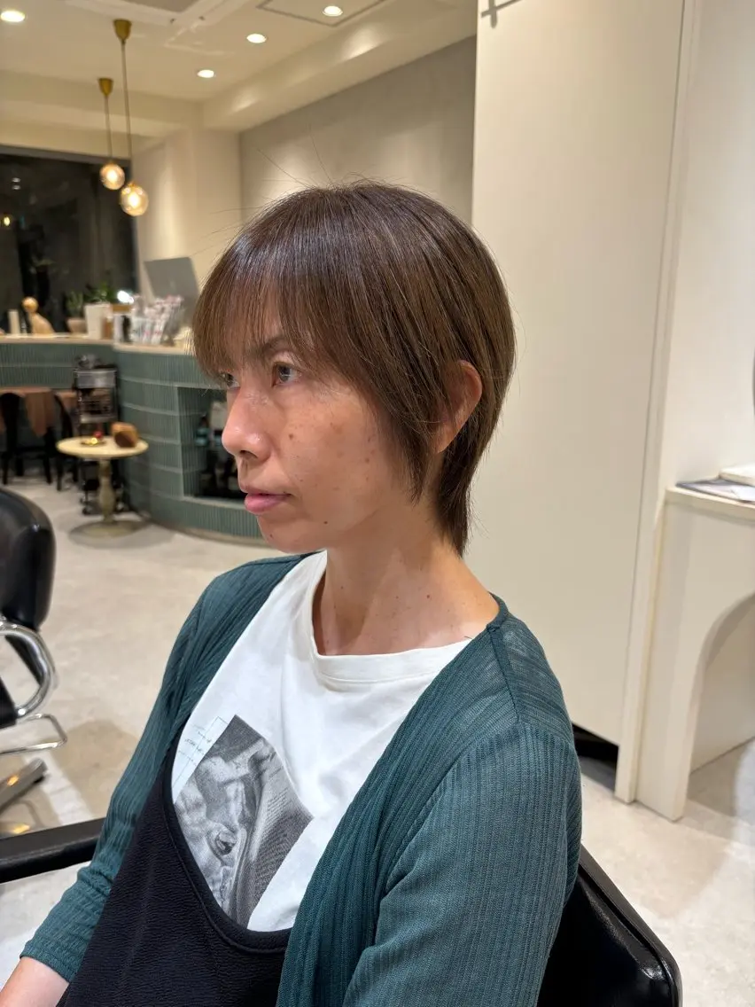 ショート ショートヘア ウルフカット 🐻清水 佑麻のヘアスタイル