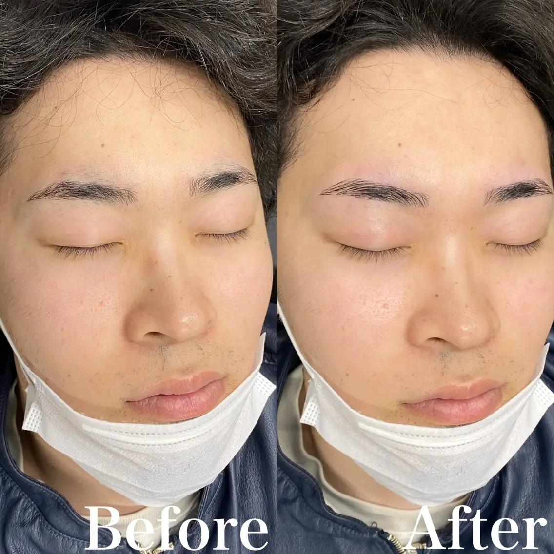 メンズ アイブロウ ワックス脱毛 眉カット メンズ眉毛専門柏 Re:gidSATUの眉毛・アイブロウイメージ
