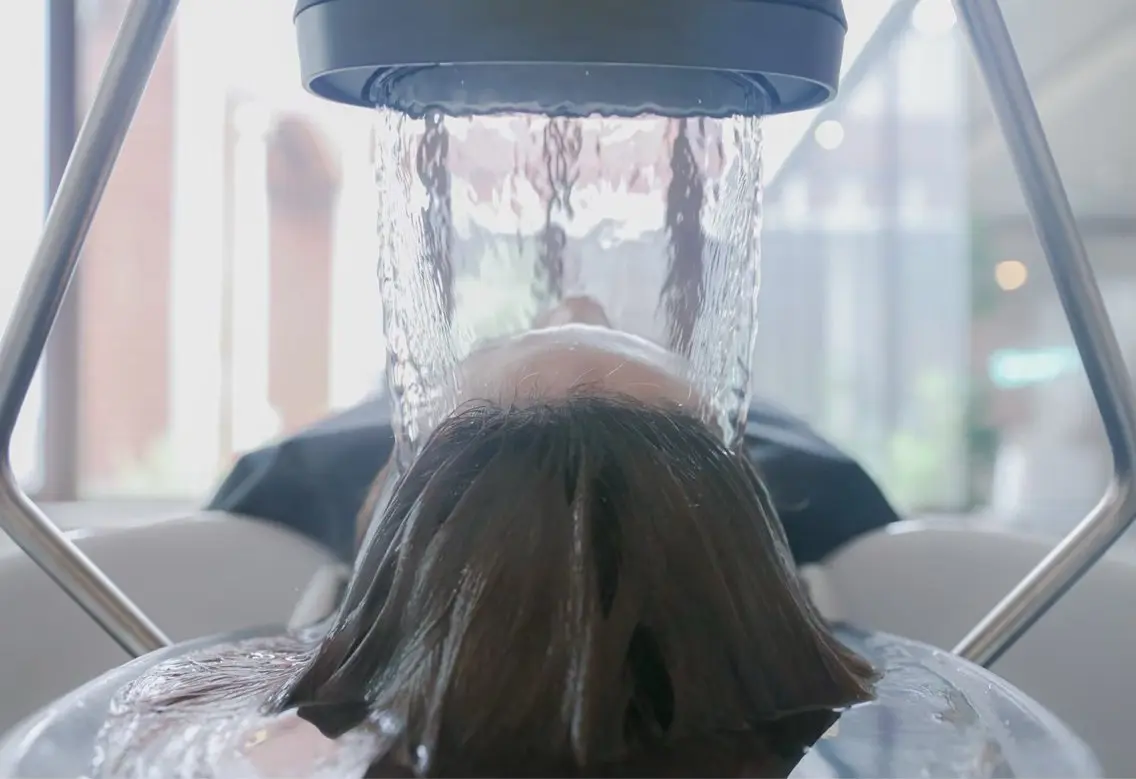 《 癒しの時間を🌿.∘》ワンカラー+プレミアム頭浸浴スパ🩵オススメ🩵の写真