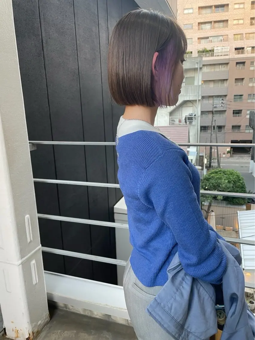 ショート カラー uyu 【ウユ】のヘアスタイル
