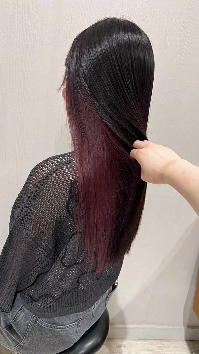 ロング ヘアカラー ayumi / 郡山/暖色カラーのヘアスタイル