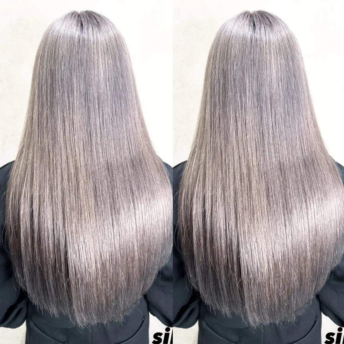 ロング カラー ブリーチ シルバー 🫧大人艶髪🫧 タクミのヘアスタイル
