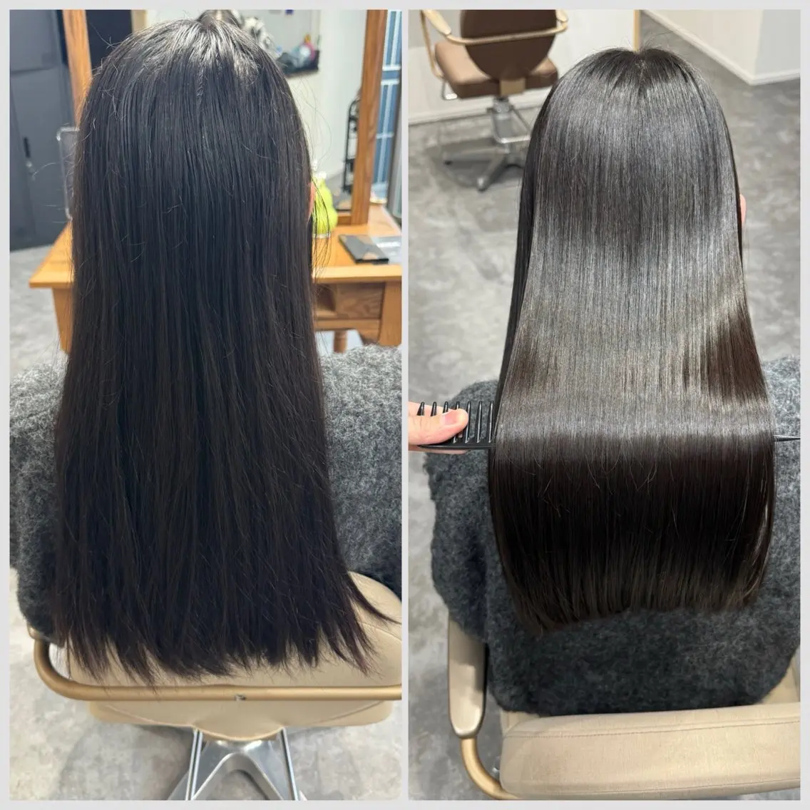 ロング 【縮毛矯正　髪質 改善】KEIKOのヘアスタイル