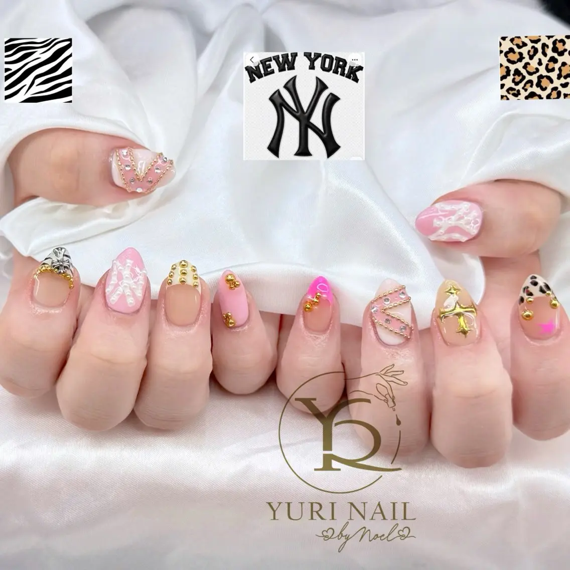 ネイル チークネイル フットネイル フレンチネイル グラデーション キラキラネイル ハンドネイル フットネイル ハンドケア YURI Nail Funabashiのネイルデザイン