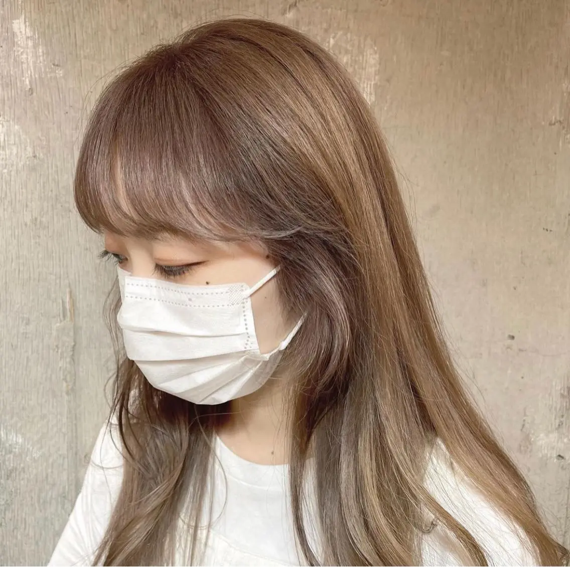 ロング kiyono ⭐︎ダブルカラーのヘアスタイル