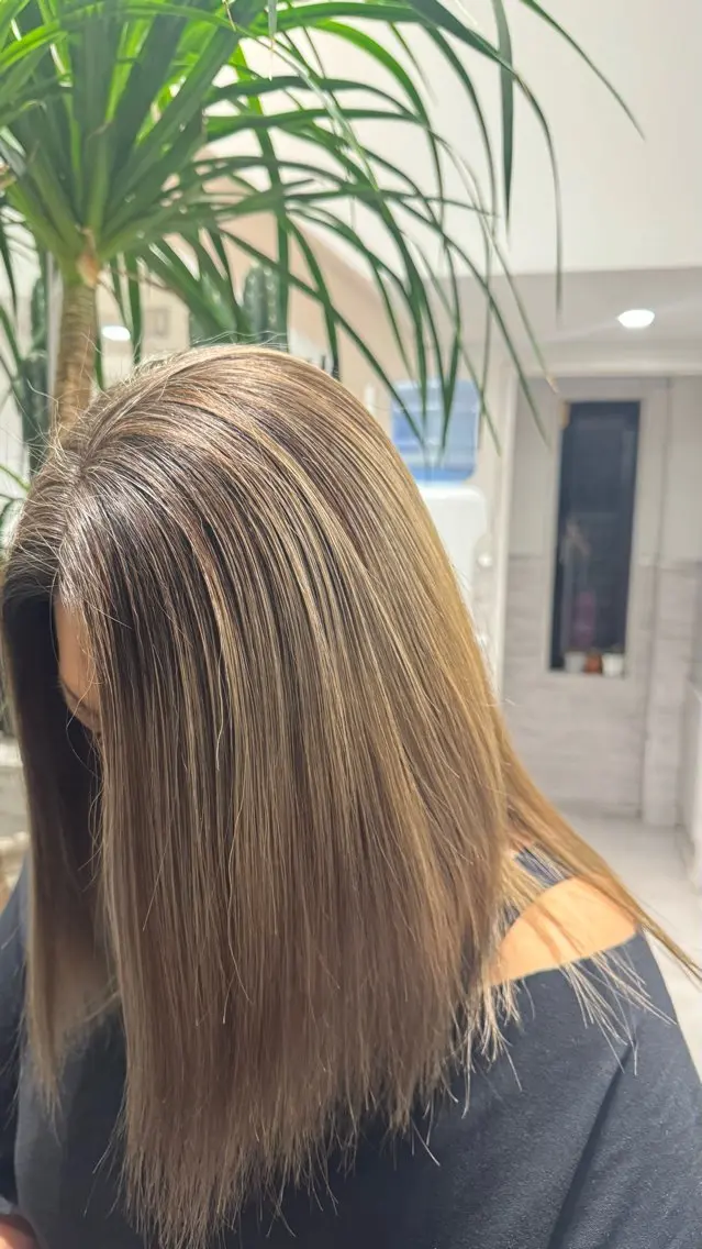 セミロング ヘアカラー トリートメント 🌺 YUNA🌺のヘアスタイル