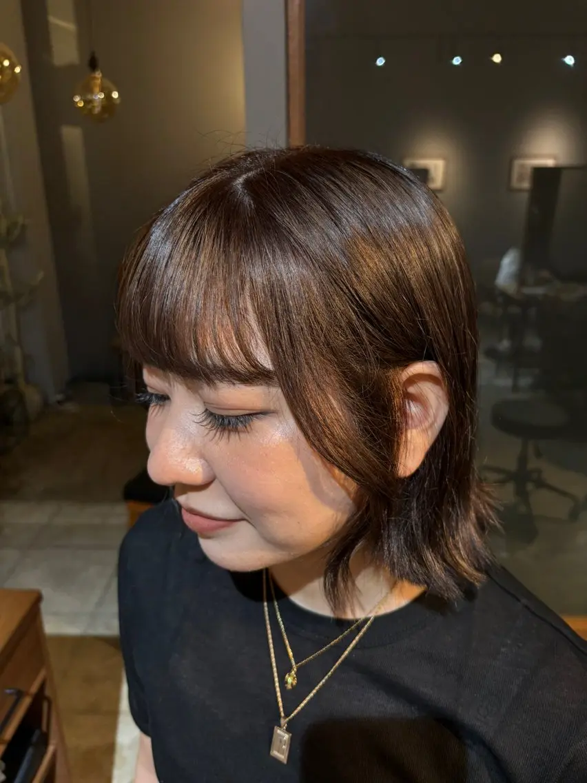 カラー ベージュカラー ブラウンカラー ショコラベージュ 透明感カラー ヘアカラー Hair Ruup みすずのヘアスタイル